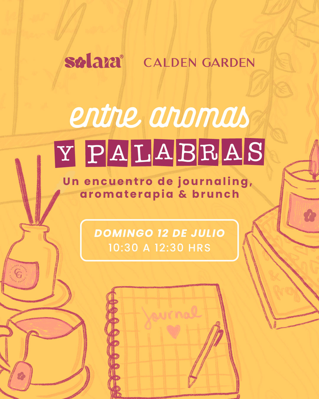 Evento "Entre aromas y palabras"
